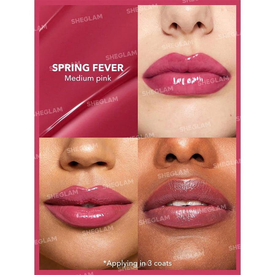 Sheglam Pout Perfect Shine Lip Plumper Spring Fever - 2 Gm