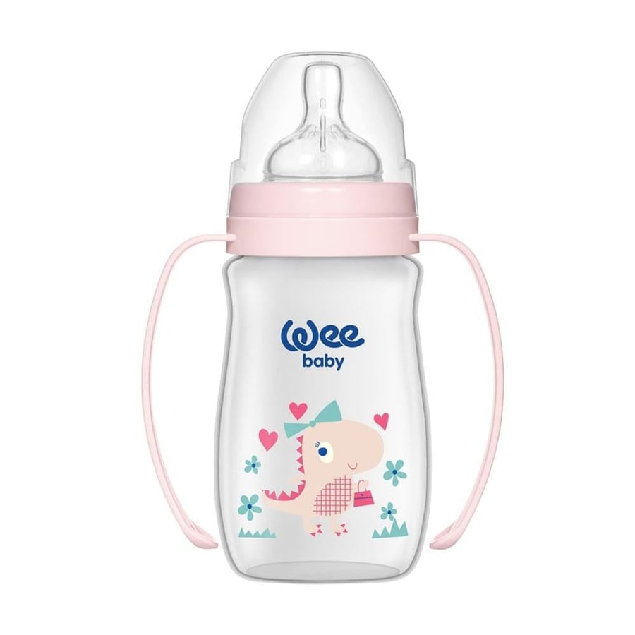 Wee Baby Classic Plus Polypropylene Baby Bottle Multiple Colors - 250 ml