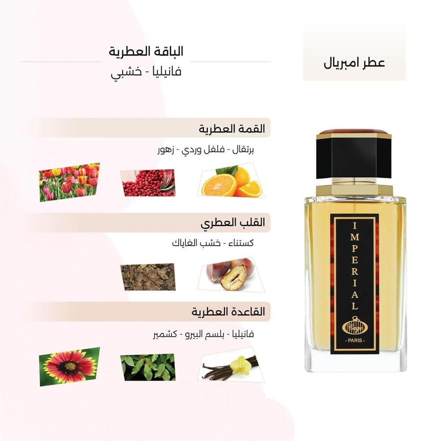 Deraah Cage Imperial perfume for men - Eau de Parfum 200 ml