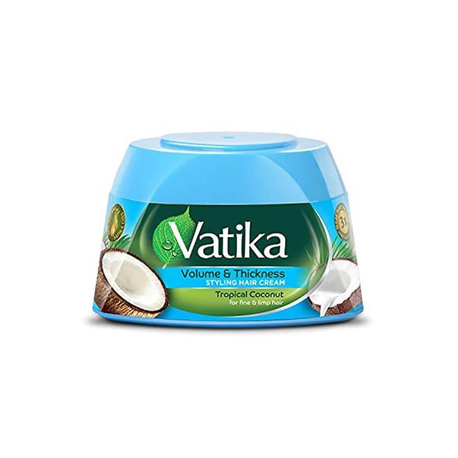 Vatika Hair Volume & Thickness Cream with Tropical Coconut Extract 210ml