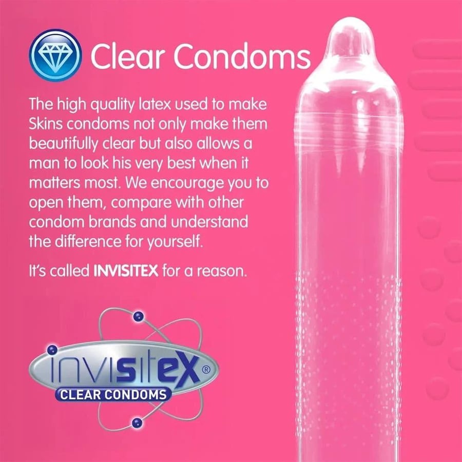 Skins Dots & Ribs Premium Condoms - 8 Condoms