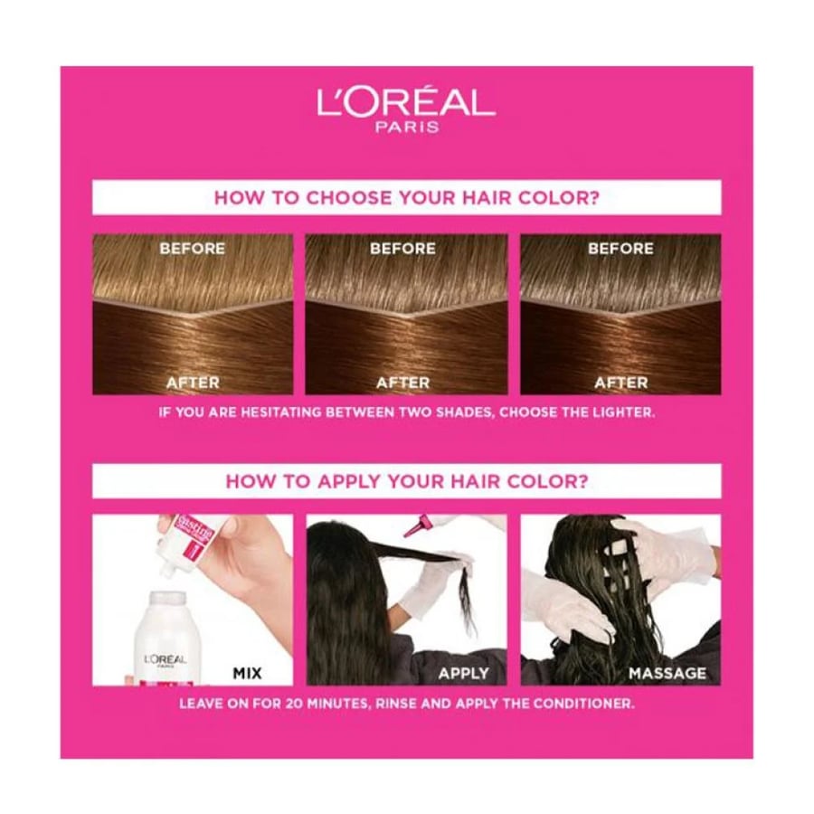 L'Oreal Paris Casting Creme Gloss Hair Dye - Light Golden Blonde 630