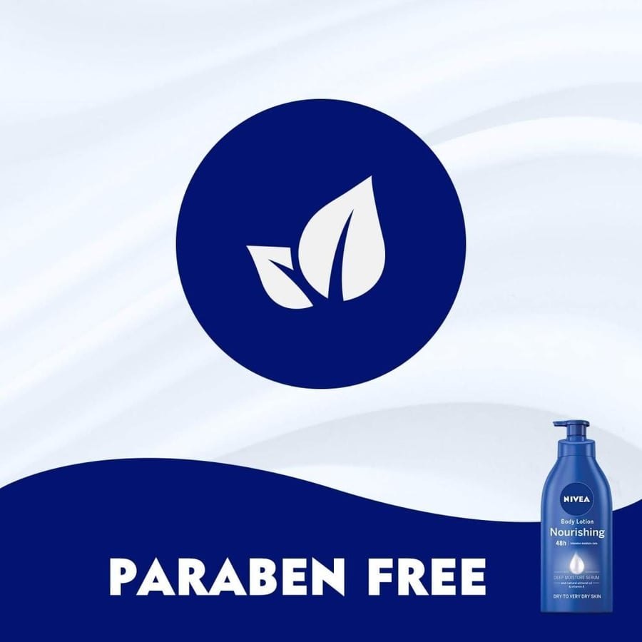 Nivea Body Lotion Nourishing With Deep Moisture Serum - 625 ml