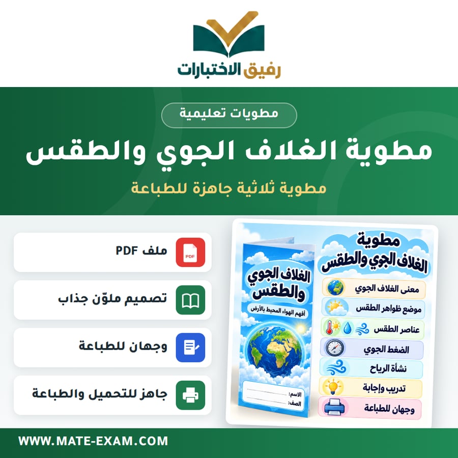 مطوية الغلاف الجوي والطقس