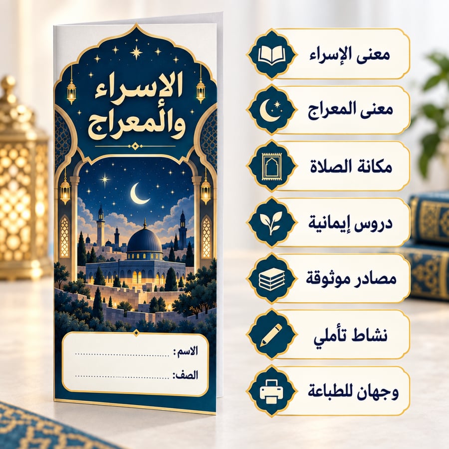 مطوية الإسراء والمعراج