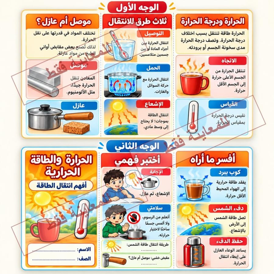 مطوية الحرارة والطاقة الحرارية