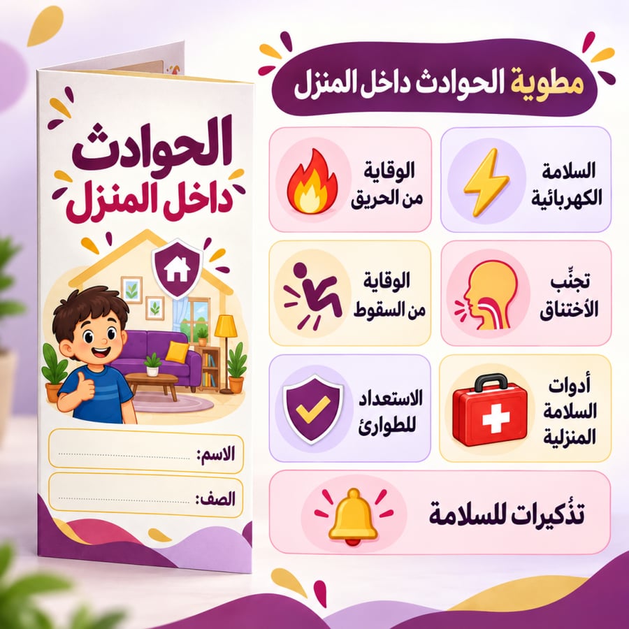 Home accidents brochure
