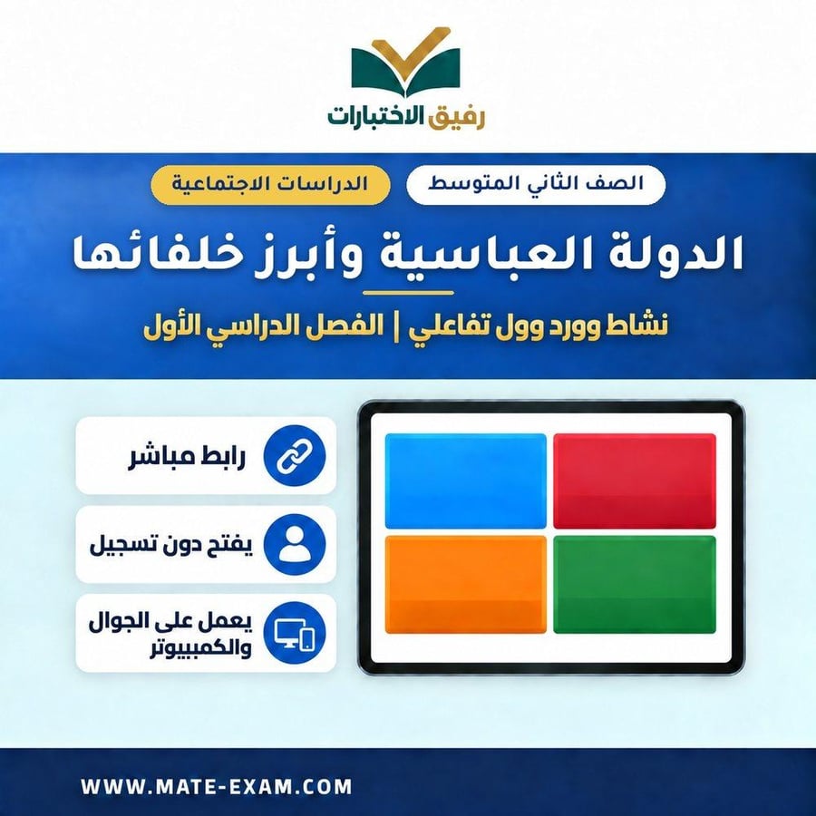 نشاط وورد وول الدولة العباسية وأبرز خلفائها
