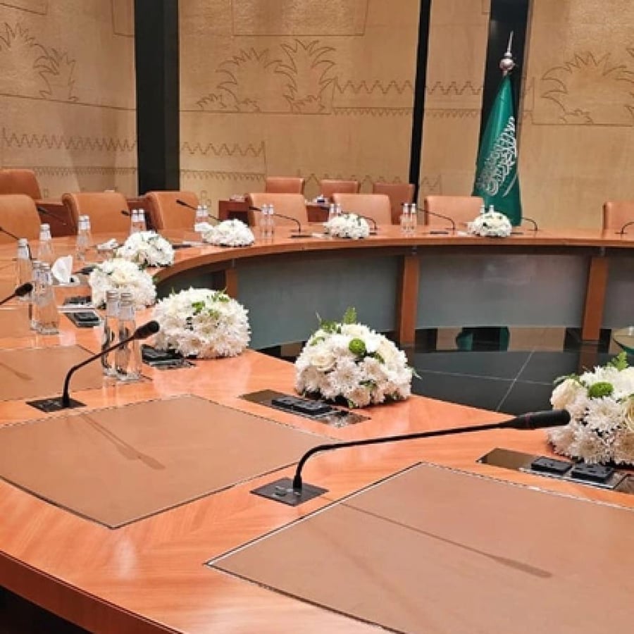 تزين القاعة