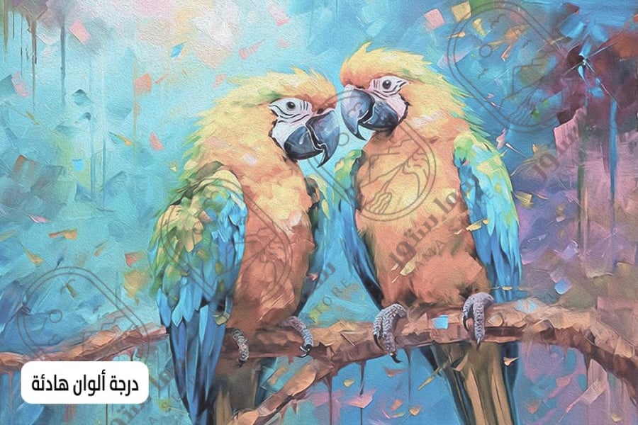 لوحه فنيه كانفس