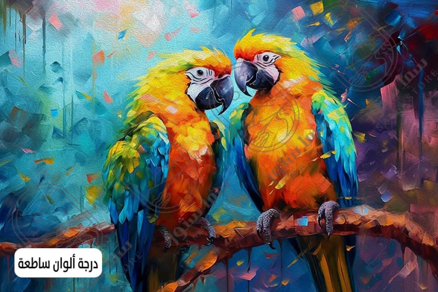 لوحه فنيه كانفس