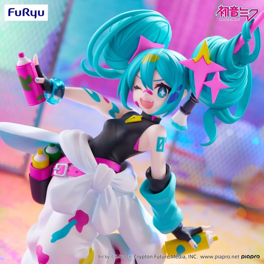 Hatsune Miku Muchute Figure Paint Girl Another Color Ver.
