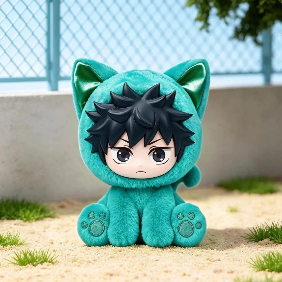 Jujutsu Kaisen Sitting Cat Party Plush Blind Box