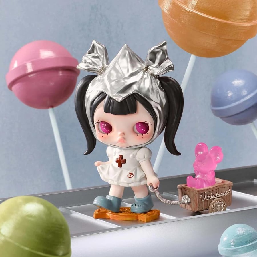 POPMART TinyTiny sugar therapy room Blind Box | غرفة علاج السكر الصغيرة جدًا من بوب مارت