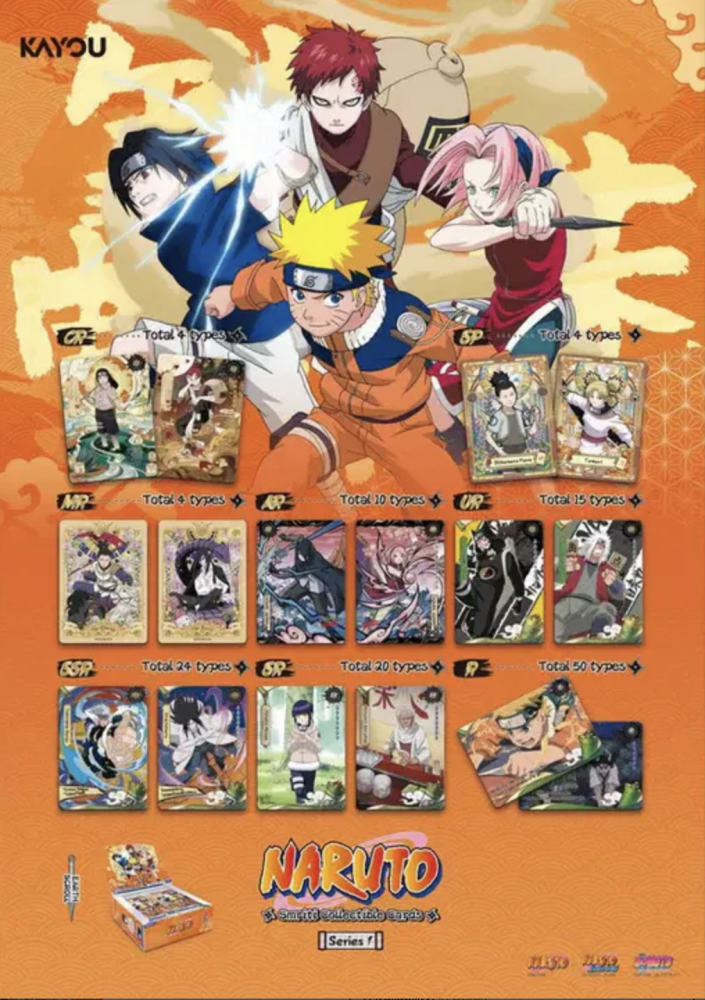بطاقات NARUTO Smriti Collectible Cards – EarthScroll-001A-NA | باك واحد