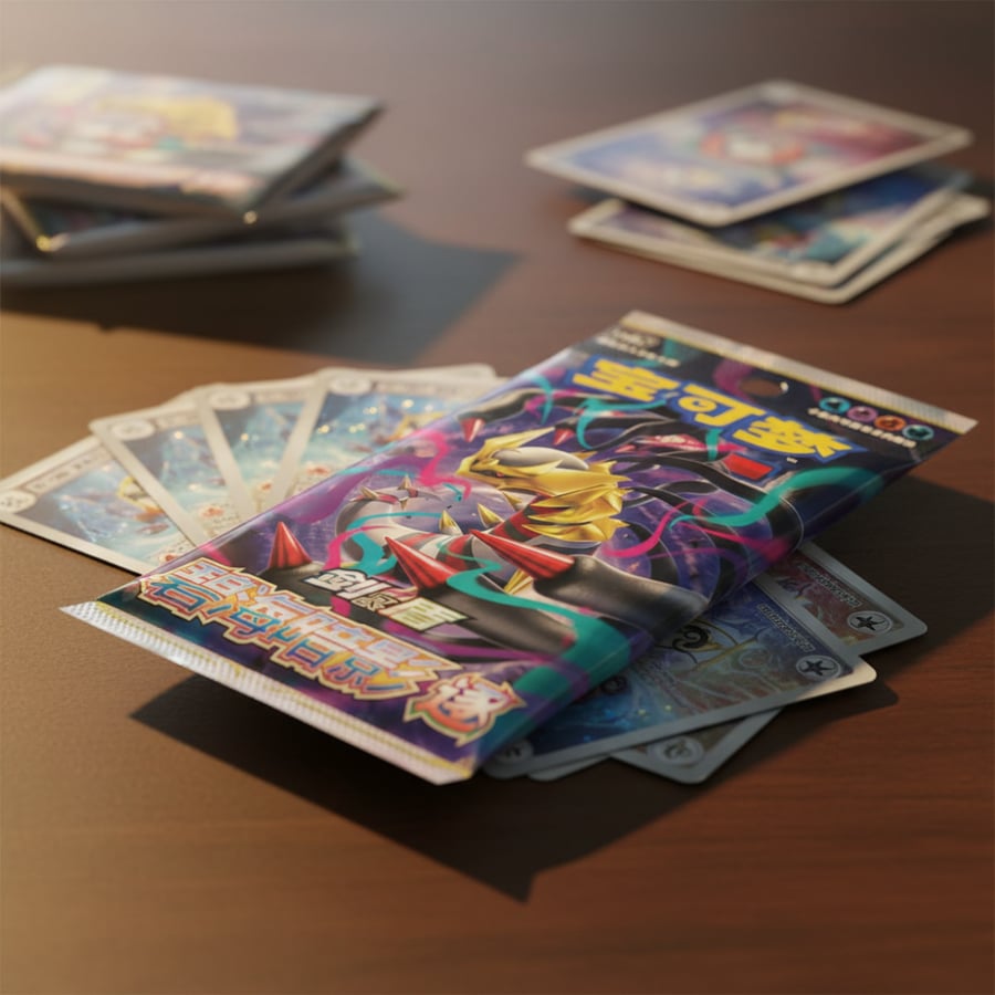 بطاقات بوكيمون الصينية  TCG ظلّ البحر الأزرق