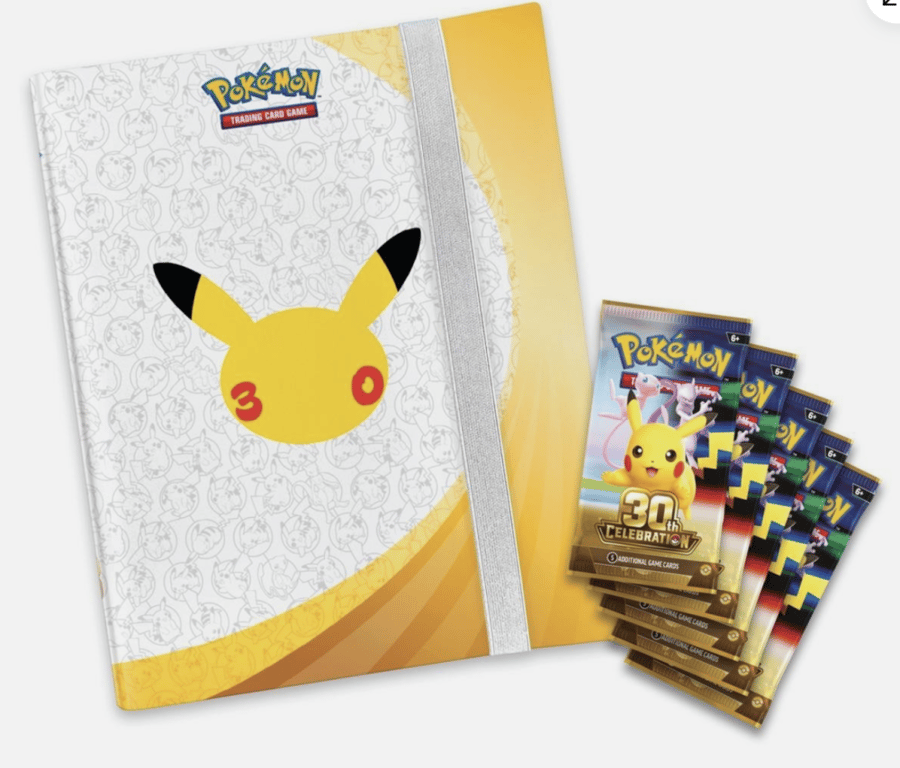 بوكيمون TCG – مجموعة ملف الاحتفال بالذكرى الـ30