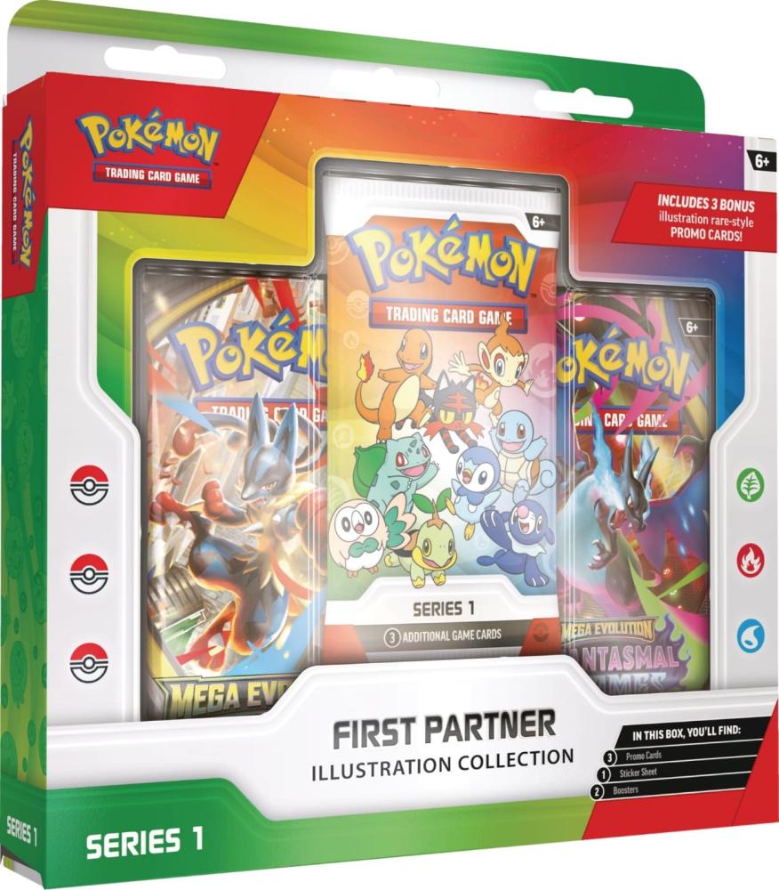 بوكيمون TCG – مجموعة رسومات الشريك الأول: سلسلة 1 (Box Set)