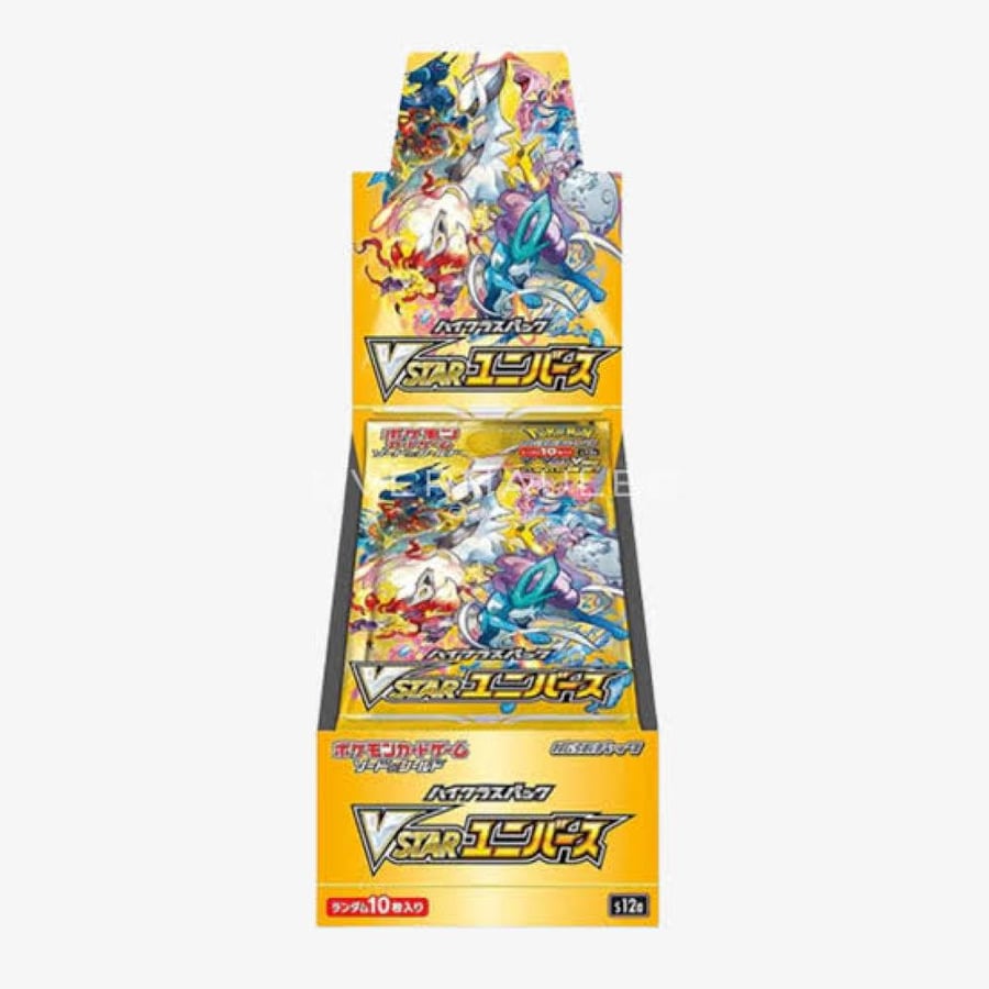 بوكيمون TCG – VSTAR يونيفرس (S12a) – صندوق حزم البوستر – الإصدار الياباني