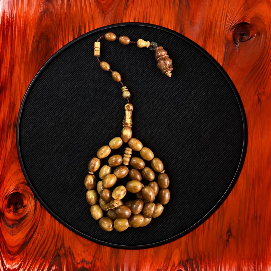 سبحة كوك بيضاوي – مقاس 11 ملي