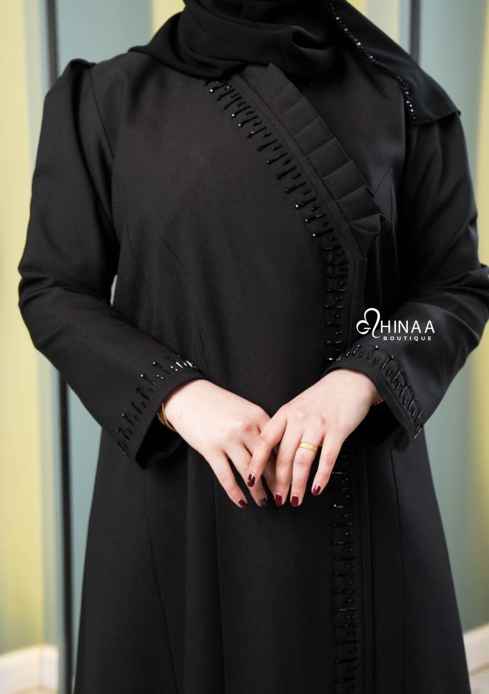 عباية بليزر شك أسود
