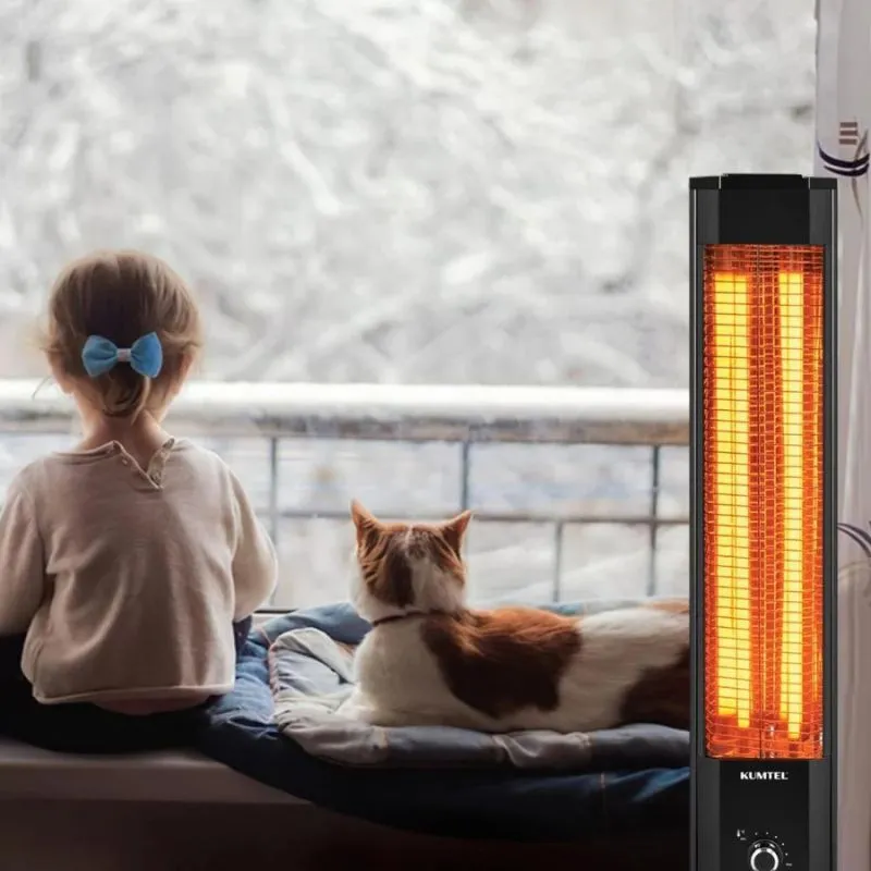 دفاية كومتيل عامودي 2300واط تركي.KUMTEL MH-2300 ELECTRICAL HEATER