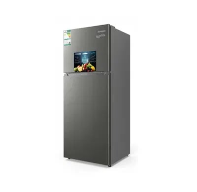 ثلاجة فيشر فضي انفرتر 11.3قدم.FISHER FR-FIH400CSW REF 11.3CU