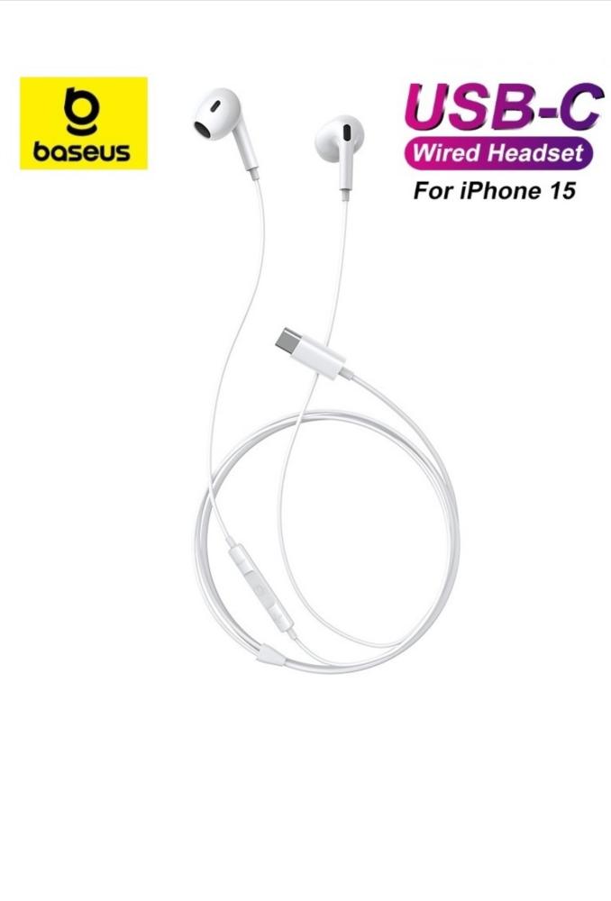 سماعات USB C لأجهزة Samsung Galaxy S23 Ultra S22 S21 FE S20 A54 A53 سماعات USB C مع ميكروفون سماعات داخل الأذن سماعات أذن سلكية USB من النوع C سماعات أذن لهاتف iPhone 15 Pro Max iPad Plus Pixel 8