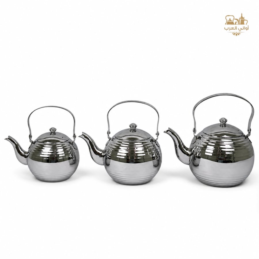 أباريق العساف الفضية المخططة – صناعة إندونيسية