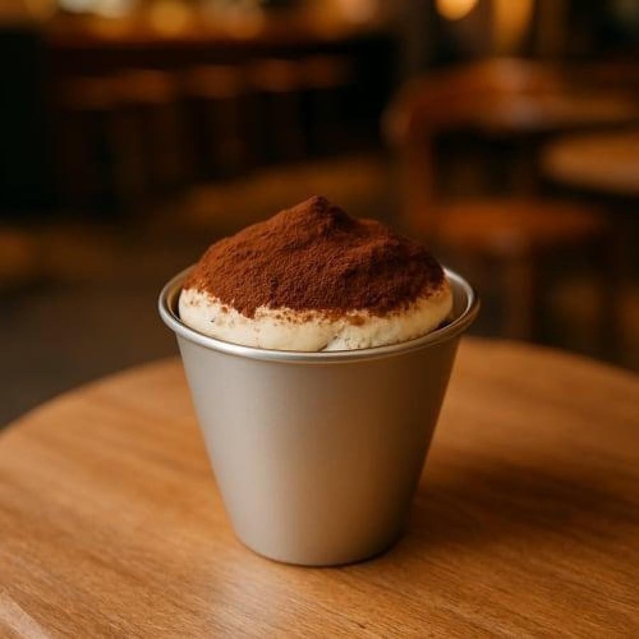 Aluminum cup for sweets 210 ml