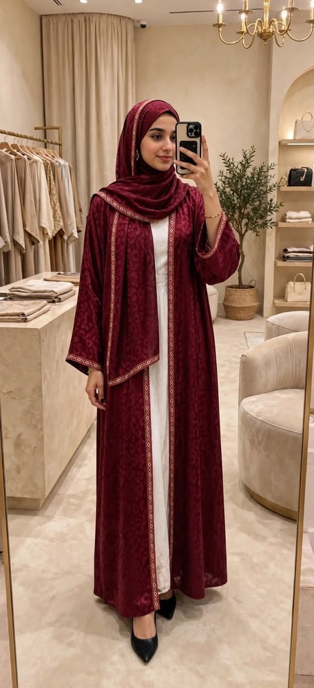 عباية حرير