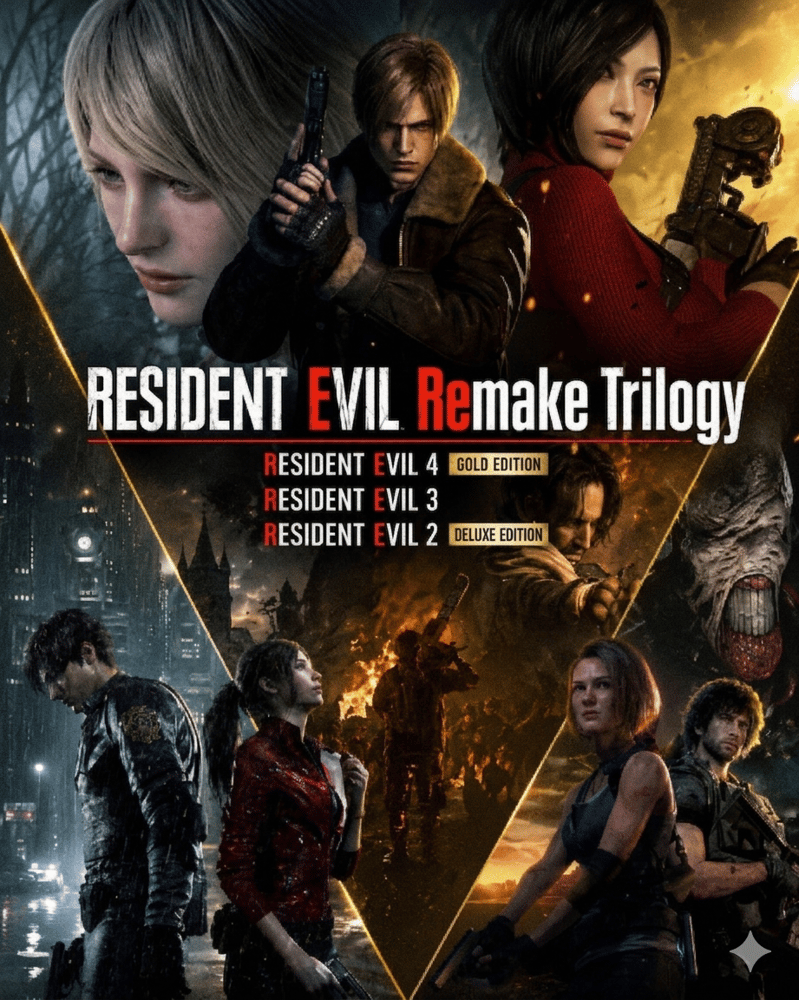 بكج ريزدنت إيفل ريميك - Resident Evil Remake Trilogy