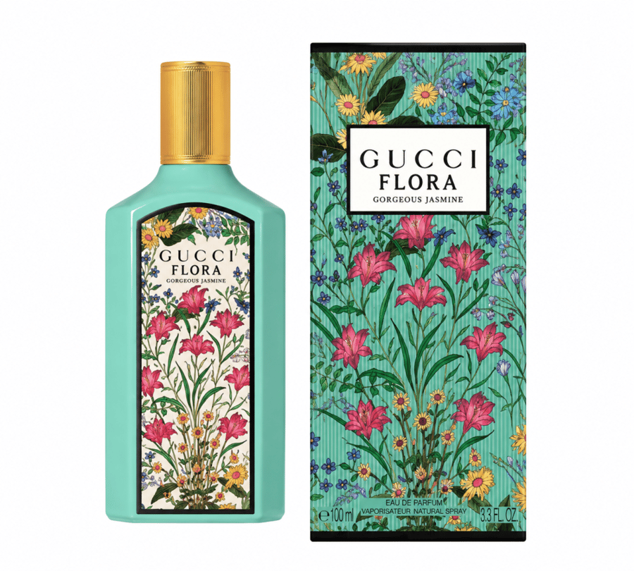عطر غوتشي فلورا جورجيوس جاسمين للنساء - أو دو بارفيوم 100 مل Gucci Flora Gorgeous Jasmine Eau de Parfum for Women 100ml