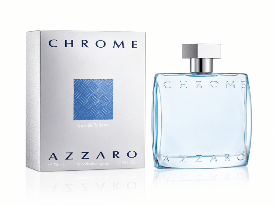عطر أزارو كروم أو دو تواليت للرجال – Azzaro Chrome Eau de Toilette 100ml