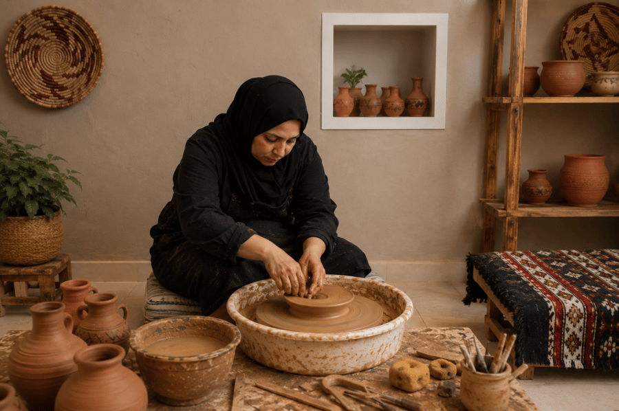 صناعة الفخار