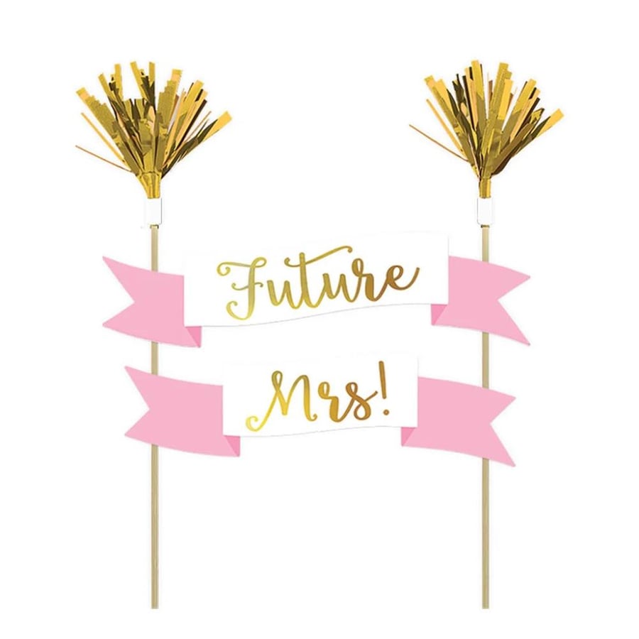 لافتة كيكة العروس المستقبلية