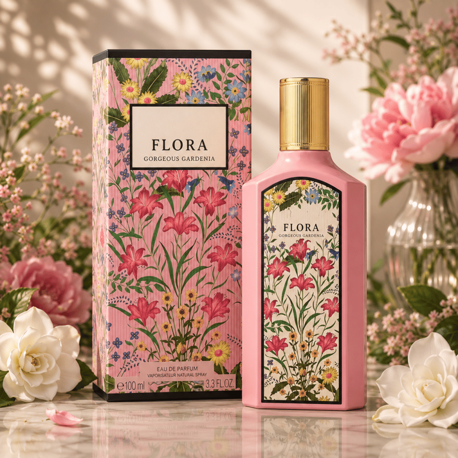 عطر قوتشي فلورا جورجوس جاردينيا للنساء 100 مل – أو دو بارفيوم | Gucci Flora Gorgeous Gardenia Eau de Parfum 100ml