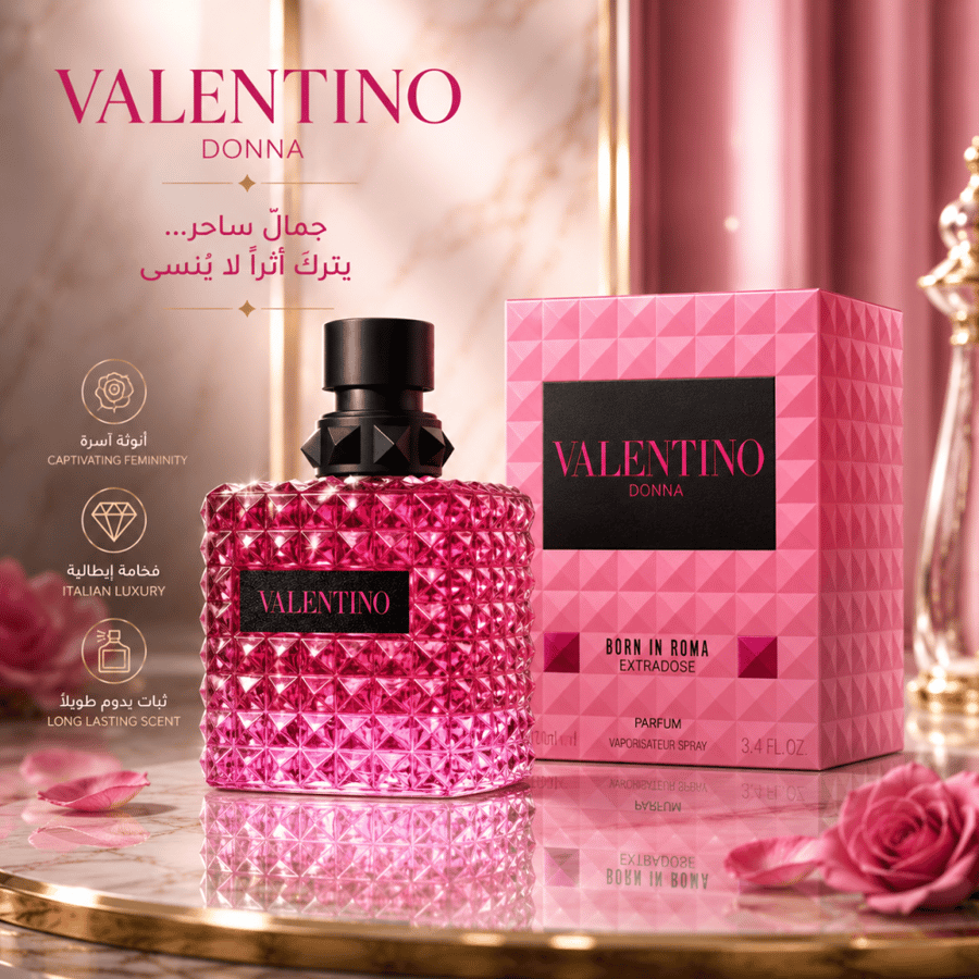 عطر فالنتينو دونا للنساء 100 مل – أو دو بارفيوم | Valentino Donna Eau de Parfum 100ml