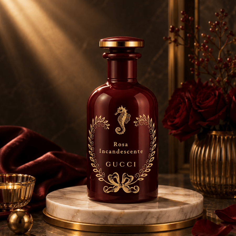 (تستر) غوتشي ذا ألكيميستس غاردن روزا إنكانديسينتي أو دو بارفيوم للجنسين 100 مل | Tester Gucci The Alchemist's Garden Rosa Incandescente Eau de Parfum 100ml
