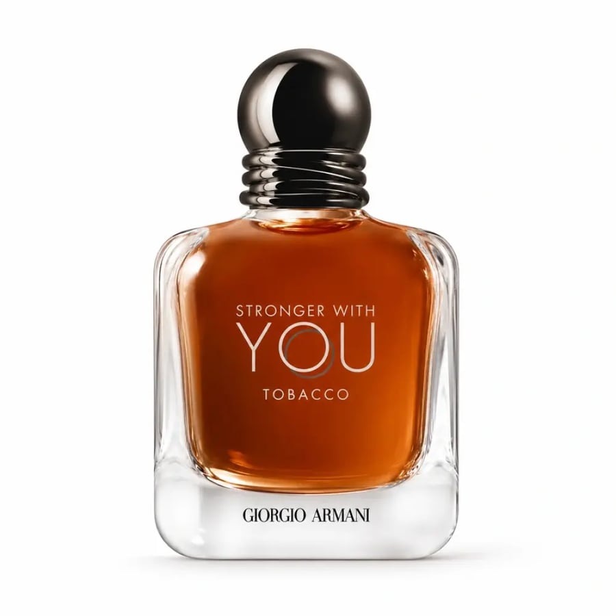 عطر سترونجر ويذ يو توباكو من إمبوريو أرماني أو دو بارفيوم للرجال 100 مل | Emporio Armani Stronger With You Tobacco EDP 100ml