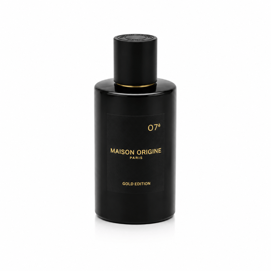 تستر عطر ميزون أوريجين الإصدار الذهبي O7è إكستريت دي بارفان للجنسين 100 مل | Tester Maison Origine Gold Edition O7è Extrait de Parfum 100ml