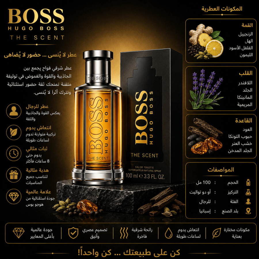 عطر هوغو بوس ذا سنت للرجال –