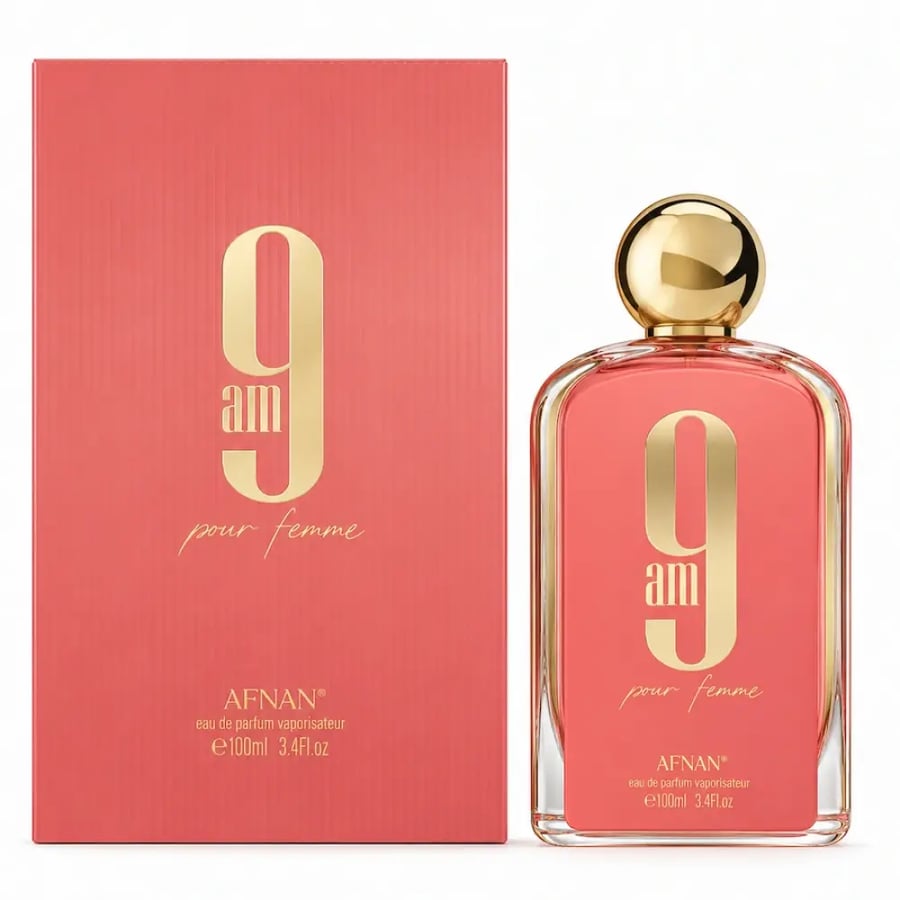 عطر أفنان 9AM بور فيم للنساء أو دو بارفيوم 100 مل | Afnan 9AM Pour Femme Eau de Parfum 100ml