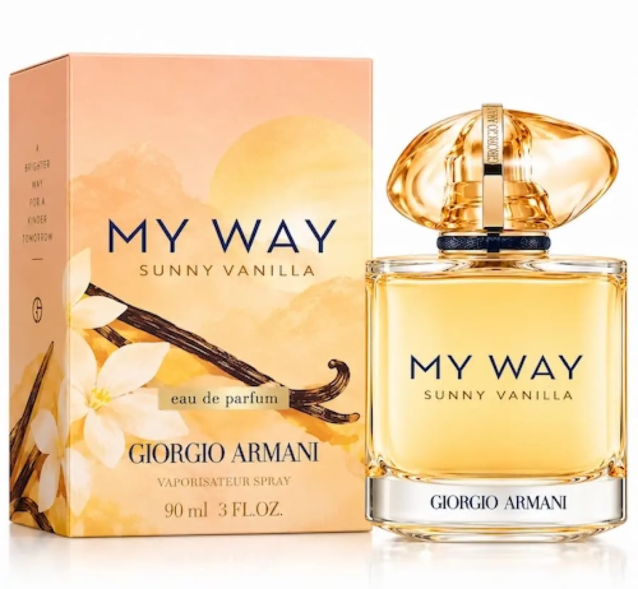 عطر جورجيو أرماني ماي واي صني فانيلا للنساء أو دو بارفيوم 90 مل | Giorgio Armani My Way Sunny Vanilla EDP 90ml