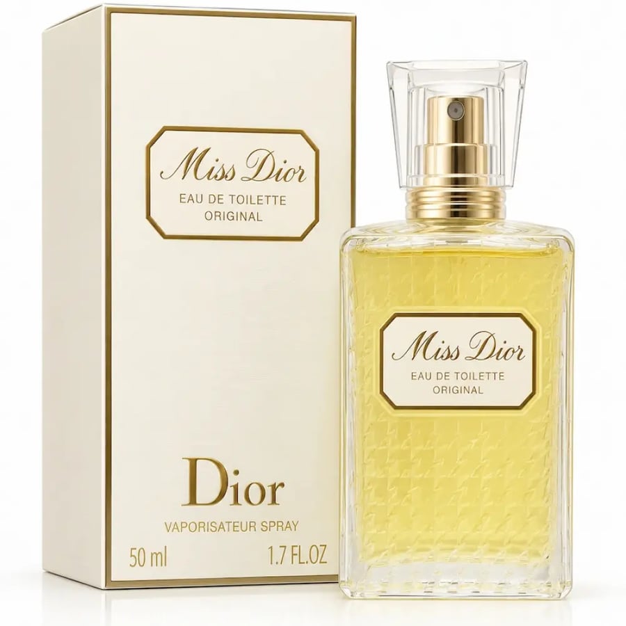 عطر ديور ميس ديور أوريجينال للنساء أو دو تواليت 50 مل | Dior Miss Dior Original EDT 50ml