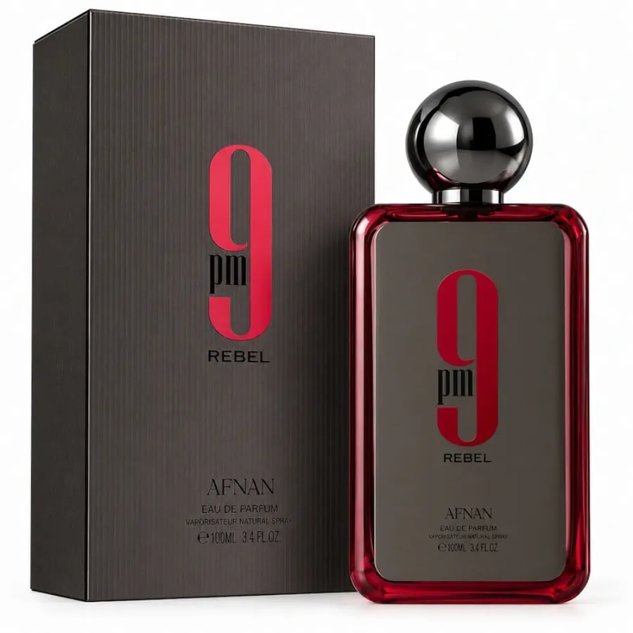 أفنان 9PM ريبل للجنسين أو دو بارفيوم 100 مل | Afnan 9PM Rebel Eau de Parfum 100ml