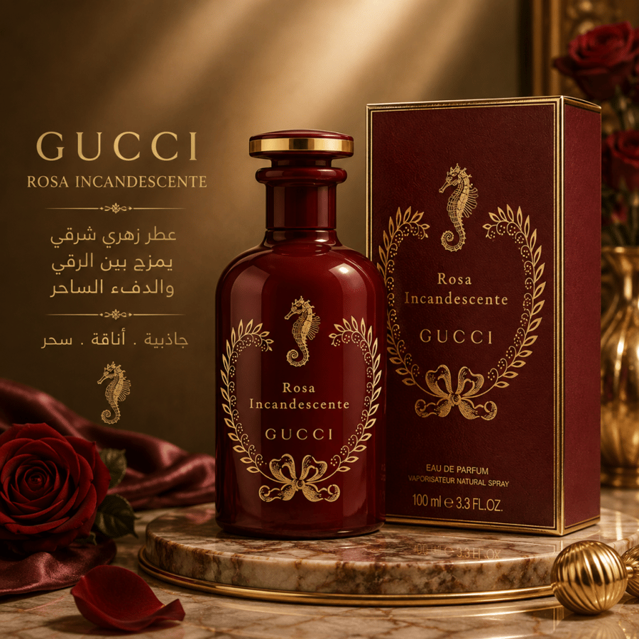 (تستر) غوتشي ذا ألكيميستس غاردن روزا إنكانديسينتي أو دو بارفيوم للجنسين 100 مل | Tester Gucci The Alchemist's Garden Rosa Incandescente Eau de Parfum 100ml