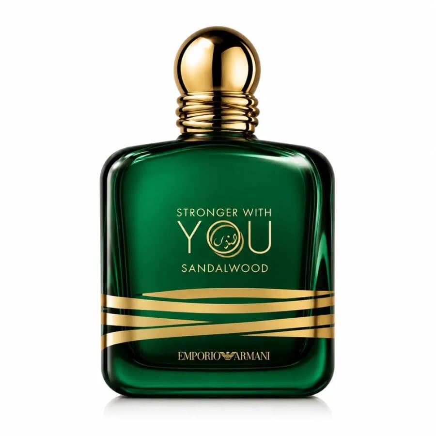 عطر إمبوريو أرماني سترونجر ويذ يو صندل للرجال 100 مل – أو دو بارفيوم | Emporio Armani Stronger With You Sandal Eau de Parfum 100ml