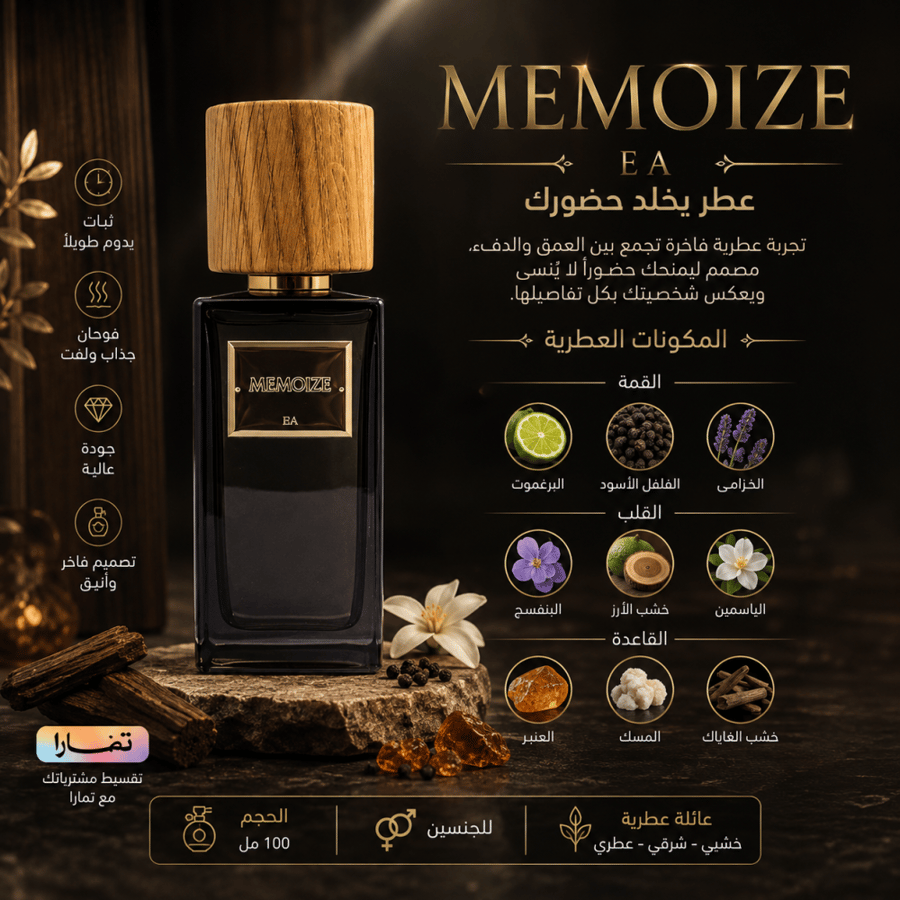 (تستر) ميمواز لندن إيرا (العصر) أو دو بارفيوم للجنسين 100 مل | Tester Memoize London Era Eau de Parfum 100ml