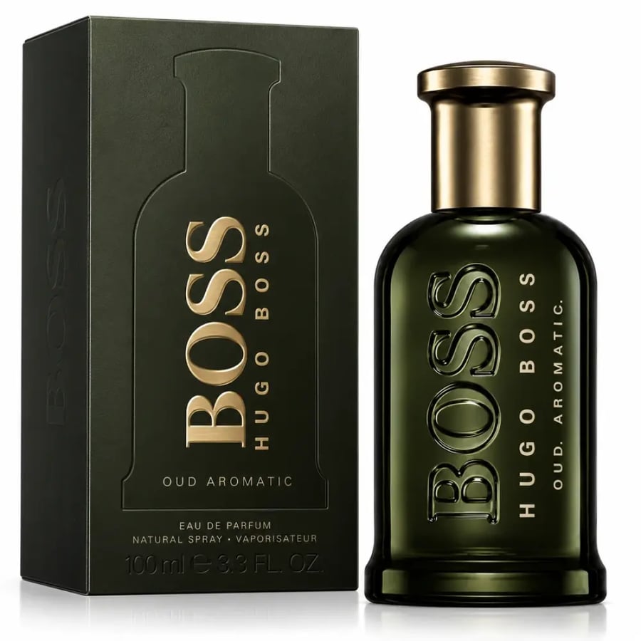 عطر هوغو بوس عود أروماتيك للرجال أو دو بارفيوم 100 مل | Hugo Boss Oud Aromatic EDP 100ml